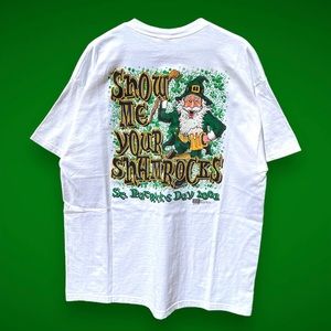 Vintage Y2K St. Patrick’s Day graphic tee